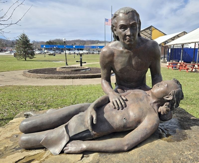 Chief Buckongahelas Sculpture. Click for full size. Chief Buckongahelas Sculpture image. Click for full size.
