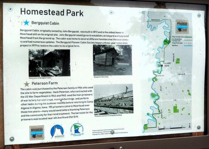 Homestead Park Marker image. Click for full size.