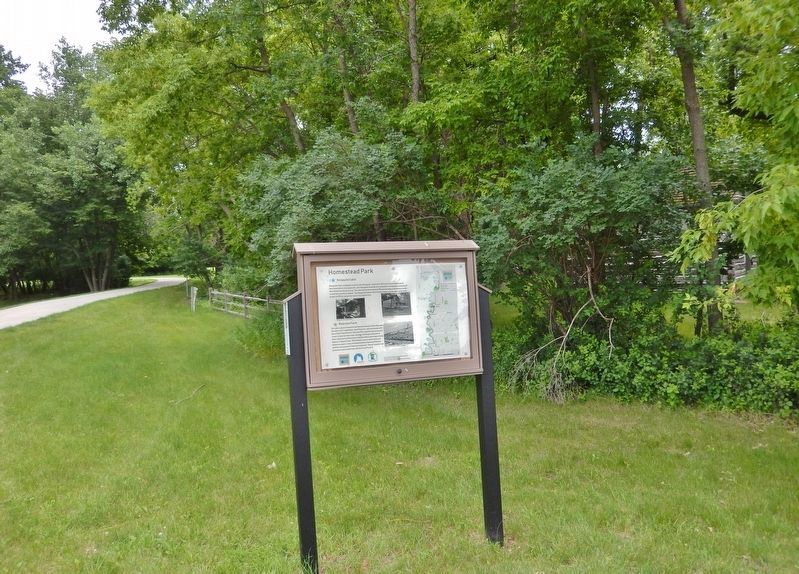 Homestead Park Marker image. Click for full size.