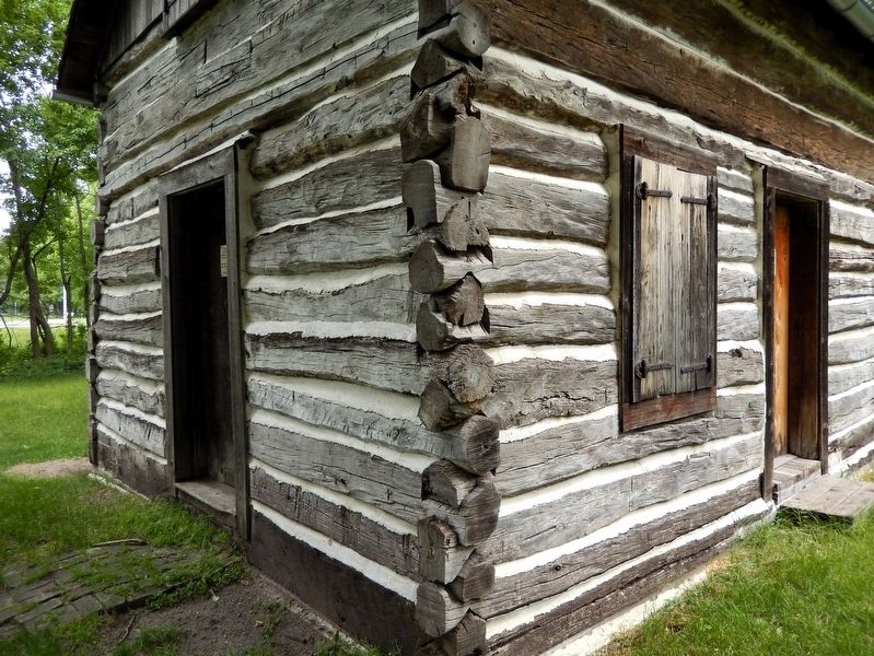 Bergquist Cabin (<i>construction detail</i>) image. Click for full size.