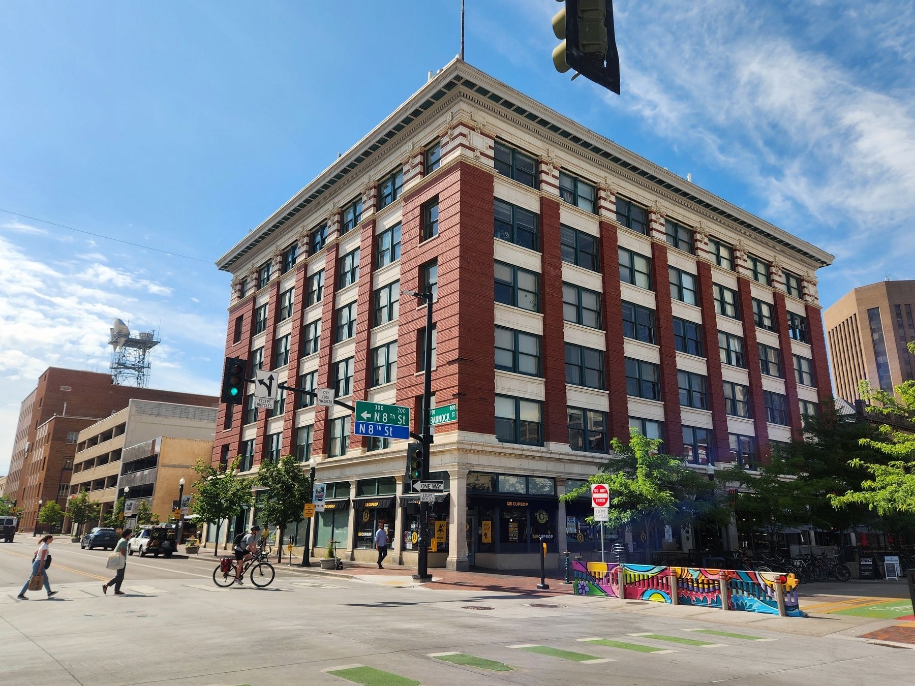 The Idaho Building (1910). Click for full size. The Idaho Building (1910) image. Click for full size.