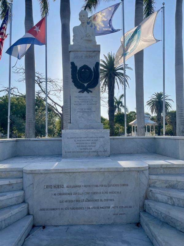 Jose Marti Monument image. Click for full size.