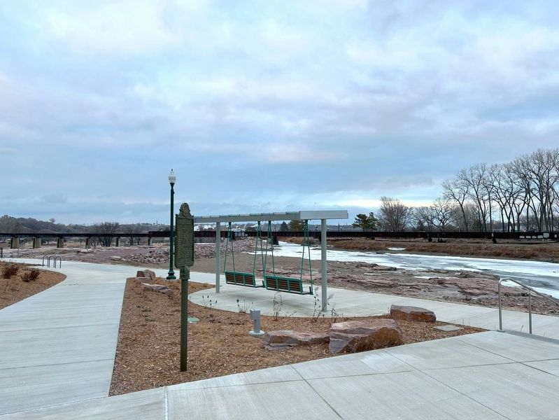 Flandreau Colony Marker image. Click for full size.