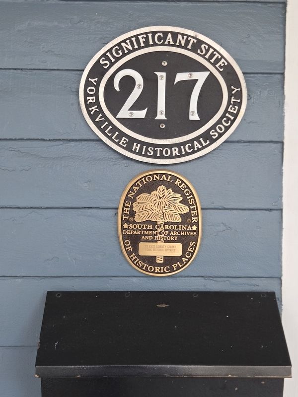 217 East Liberty Street Marker. Click for full size. 217 East Liberty Street Marker image. Click for full size.