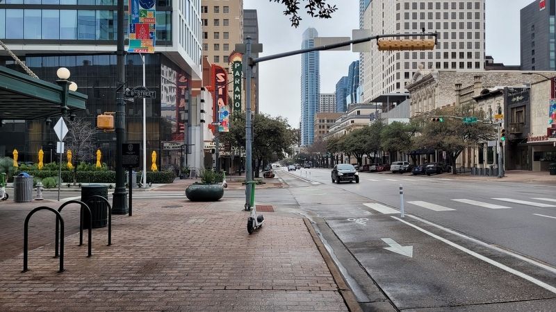 The view of the Leland D. Anderson, 26 Marker along the street. Click for full size. The view of the Leland D. Anderson, 26 Marker along the street image. Click for full size.