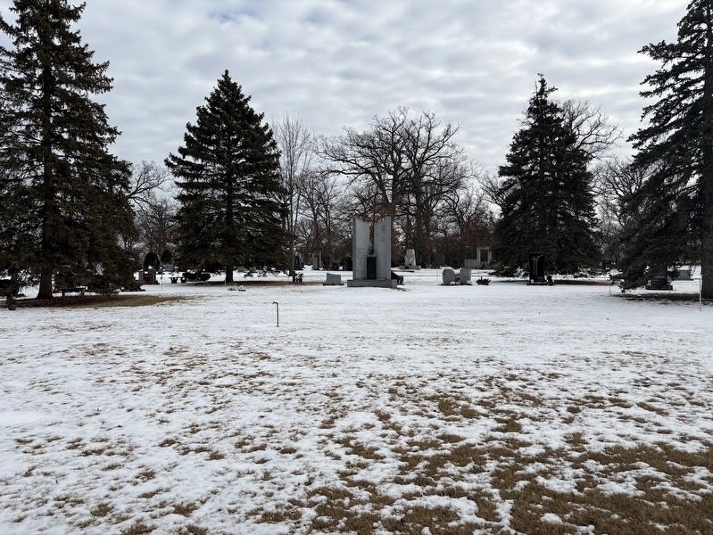 Dr. Kazys Grinius Memorial image. Click for full size.