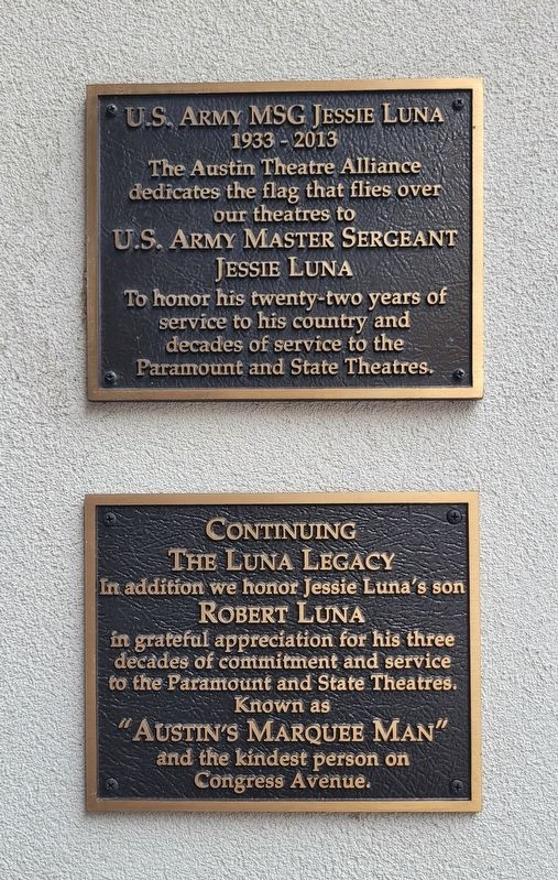 U.S. Army Msg Jessie Luna Marker. Click for full size. U.S. Army Msg Jessie Luna Marker image. Click for full size.