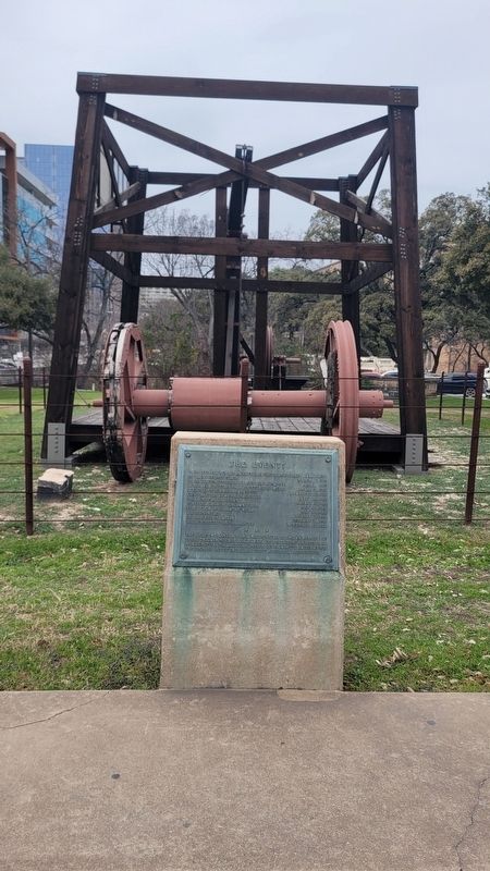 The Events Marker and Santa Rita No. 1. Click for full size. The Events Marker and Santa Rita No. 1 image. Click for full size.
