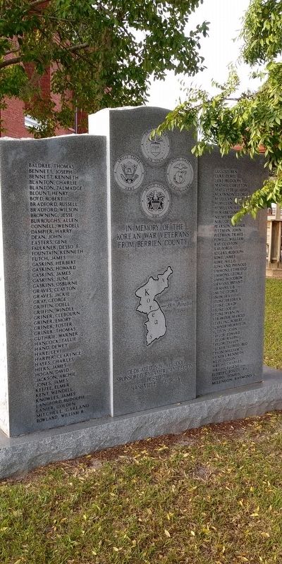 Korean Veterans from Berrien County Marker. Click for full size. Korean Veterans from Berrien County Marker image. Click for full size.