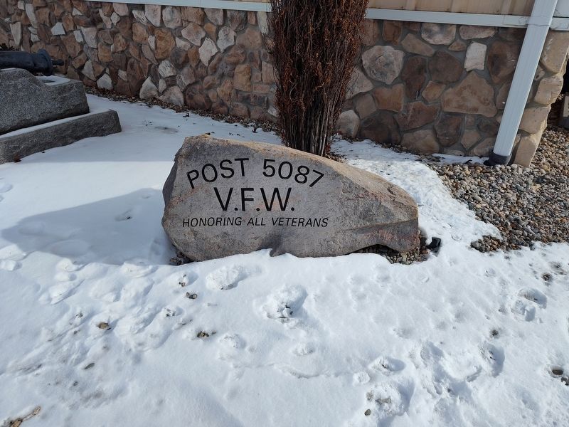 V.F.W. Post 5087 Veterans Memorial Marker image. Click for full size.