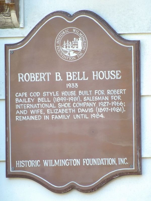 Robert B. Bell House Marker. Click for full size. Robert B. Bell House Marker image. Click for full size.
