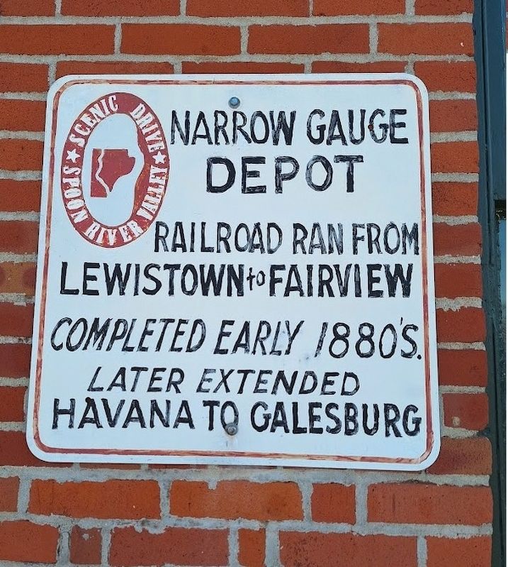 Narrow Gauge Depot Marker image. Click for full size.