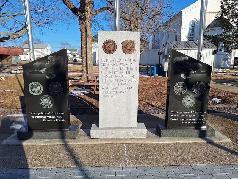 Veterans Memorial Marker image. Click for full size.