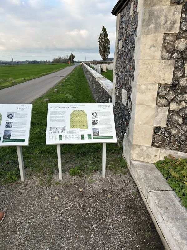 Tyne Cot Cemetery & Memorial. Click for full size. Tyne Cot Cemetery & Memorial image. Click for full size.
