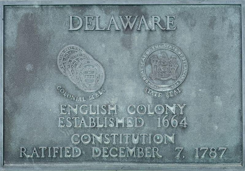 Delaware Marker. Click for full size. Delaware Marker image. Click for full size.