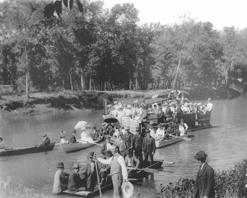 Marker detail: Modern Woodworkers of America Picnic, July 1898. Click for full size. Marker detail: Modern Woodworkers of America Picnic, July 1898 image. Click for full size.