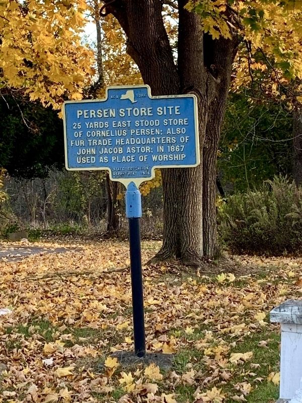 Persen Store Site Marker. Click for full size. Persen Store Site Marker image. Click for full size.