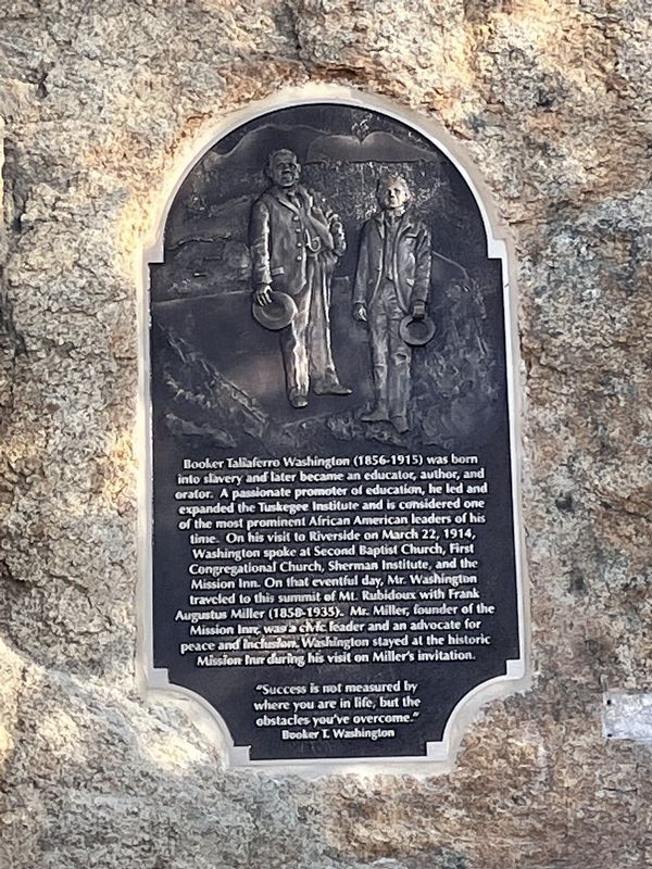 Booker T. Washington Marker image. Click for full size.