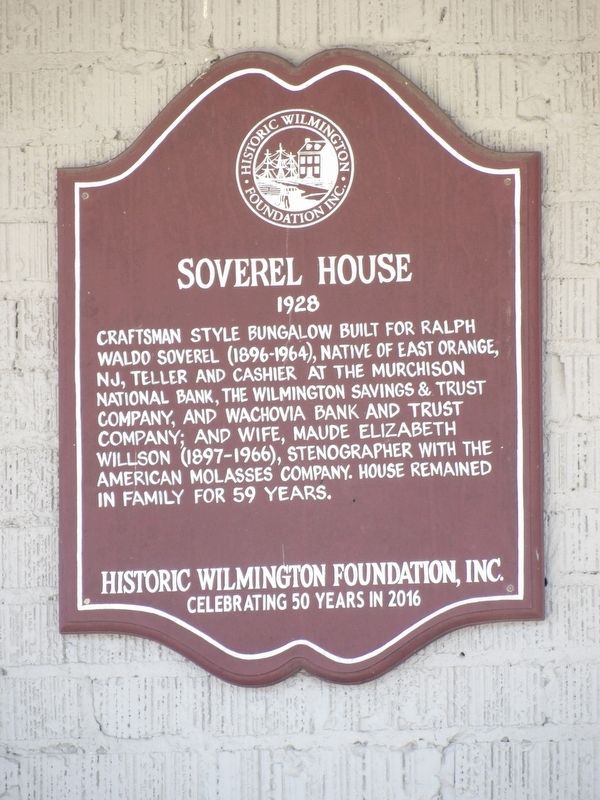 Soverel House Marker. Click for full size. Soverel House Marker image. Click for full size.