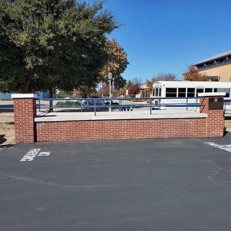 Central Catholic High School JROTC Reviewing Stand Memorial. Click for full size. Central Catholic High School JROTC Reviewing Stand Memorial image. Click for full size.