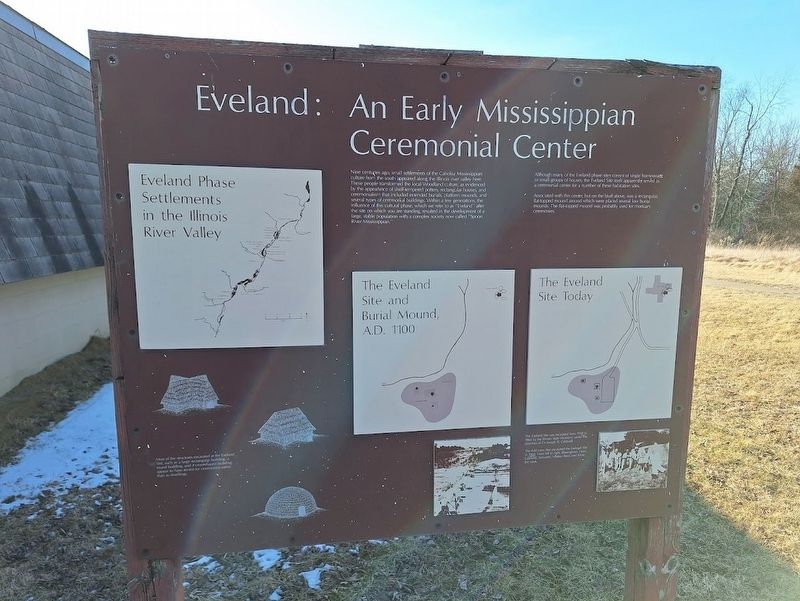 Eveland: An Early Mississippian Ceremonial Center Marker. Click for full size. Eveland: An Early Mississippian Ceremonial Center Marker image. Click for full size.
