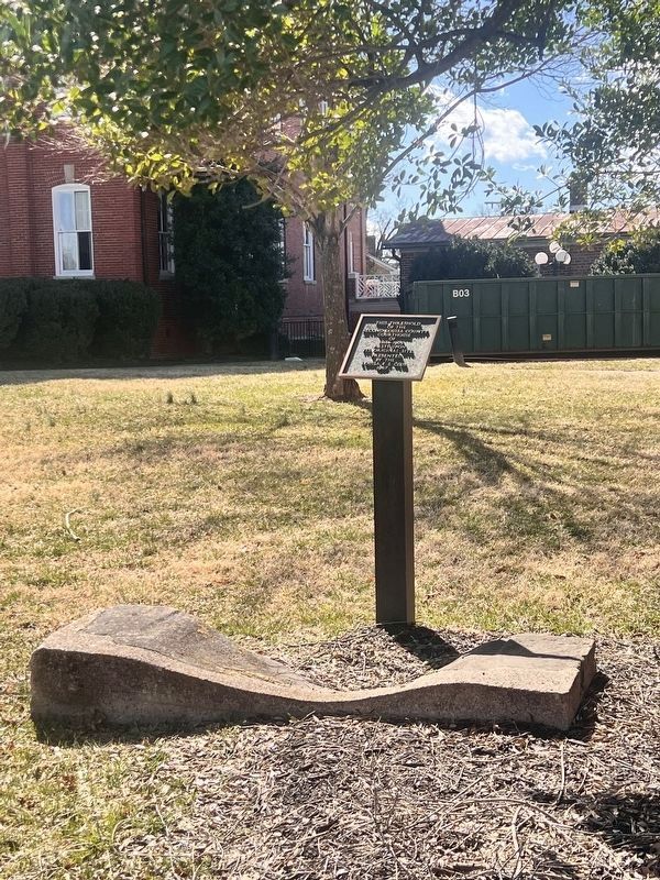 Second Louisa County Courthouse Threshold Marker image. Click for full size.