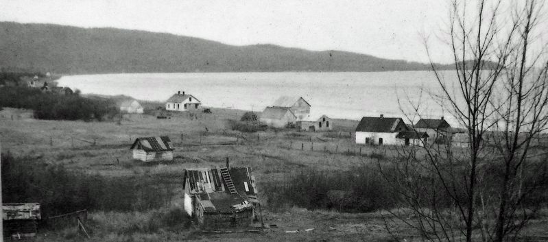 Marker detail: Early 20th Century Lakefront Village. Click for full size. Marker detail: Early 20th Century Lakefront Village image. Click for full size.