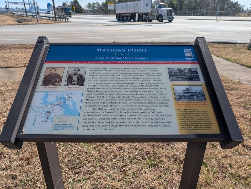 Mathias Point Marker image. Click for full size.