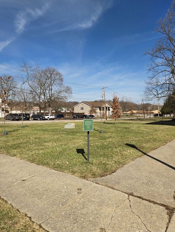 West Virginia Wesleyan's Oak Forest Marker image. Click for full size.