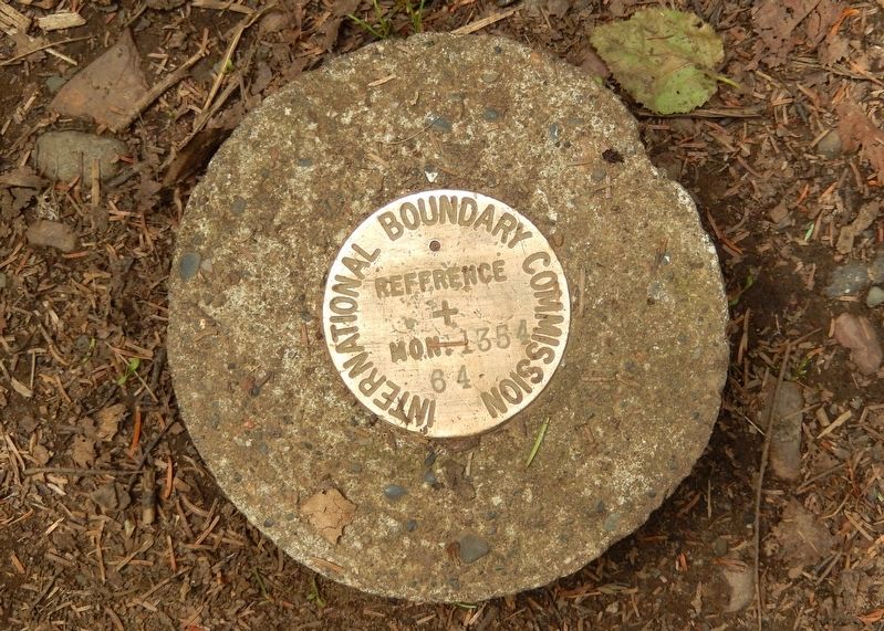 International Boundary Marker image. Click for full size.