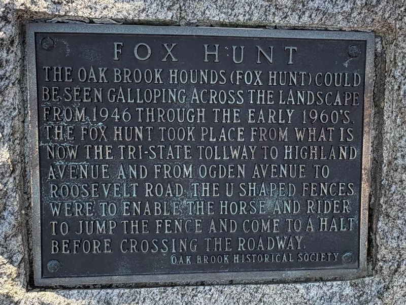 Fox Hunt Marker. Click for full size. Fox Hunt Marker image. Click for full size.
