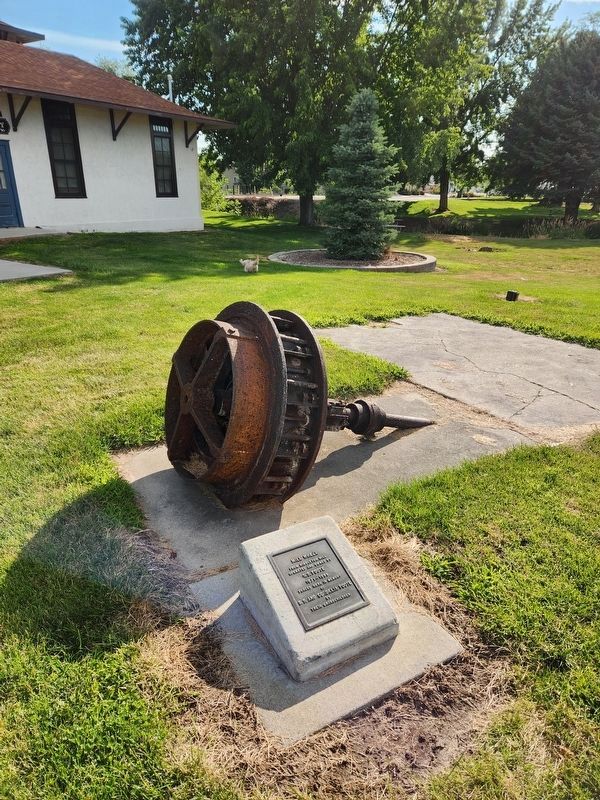 Mill Wheel Marker image. Click for full size.
