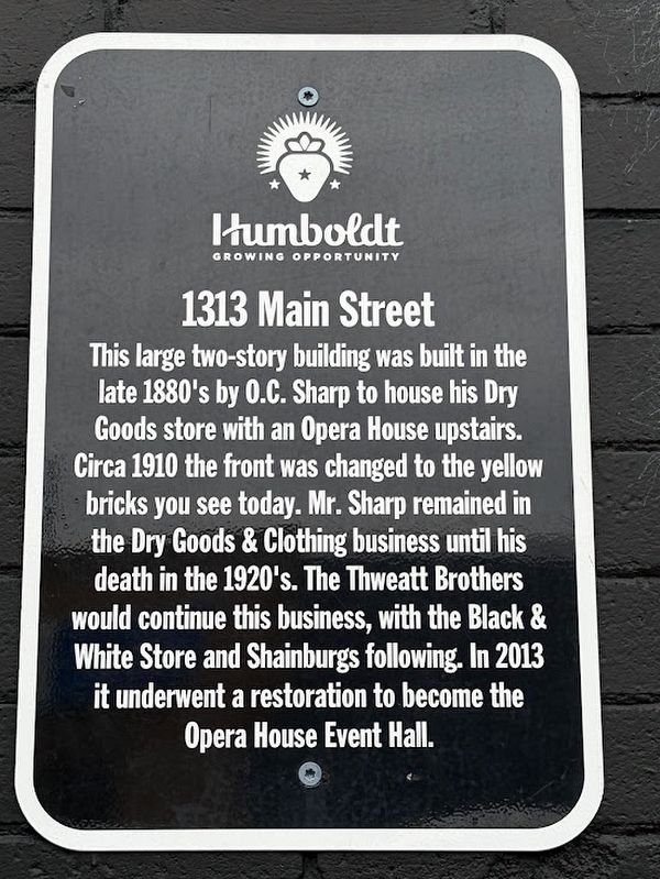 1313 Main Street Marker. Click for full size. 1313 Main Street Marker image. Click for full size.