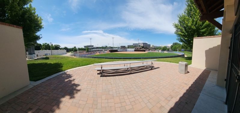History of Dona Larsen Park image. Click for full size.