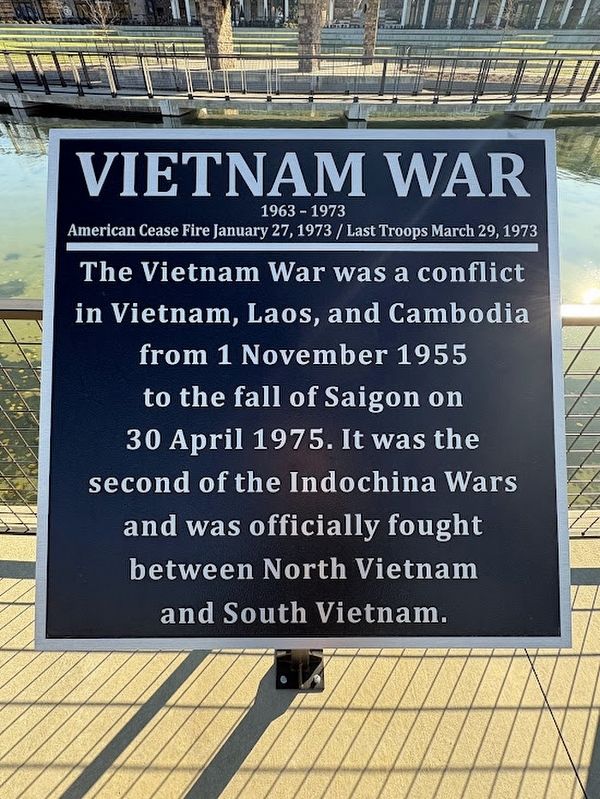 Vietnam War Marker. Click for full size. Vietnam War Marker image. Click for full size.