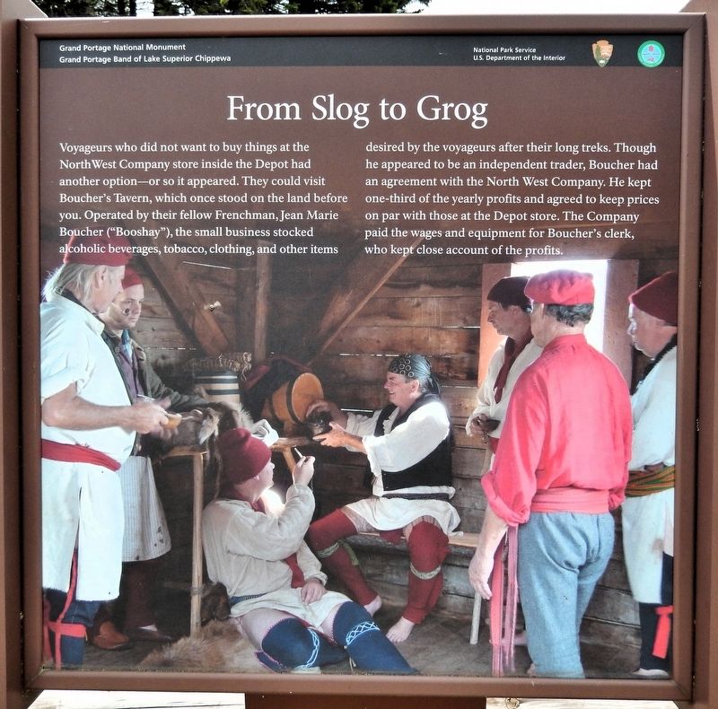 From Slog to Grog Marker. Click for full size. From Slog to Grog Marker image. Click for full size.