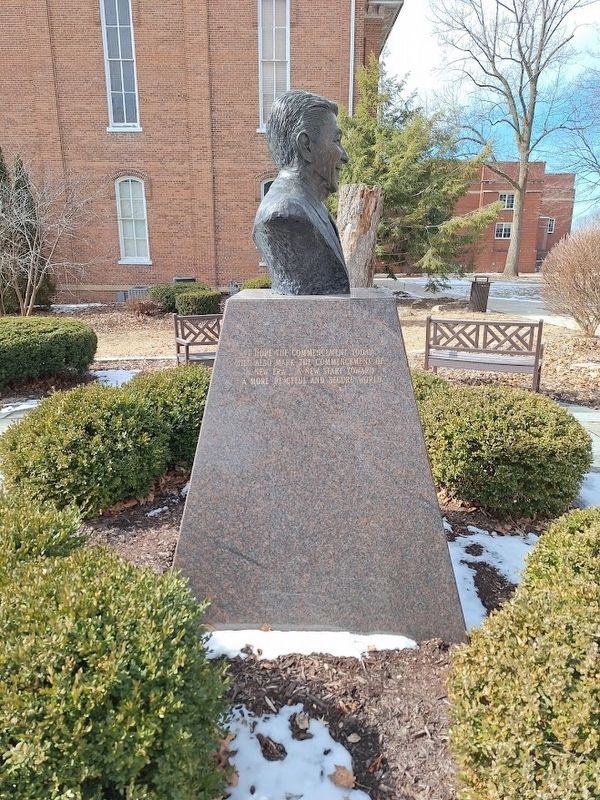 Ronald Reagan Marker. Click for full size. Ronald Reagan Marker image. Click for full size.