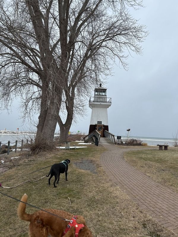 Oak Orchard Lighthouse image. Click for full size.