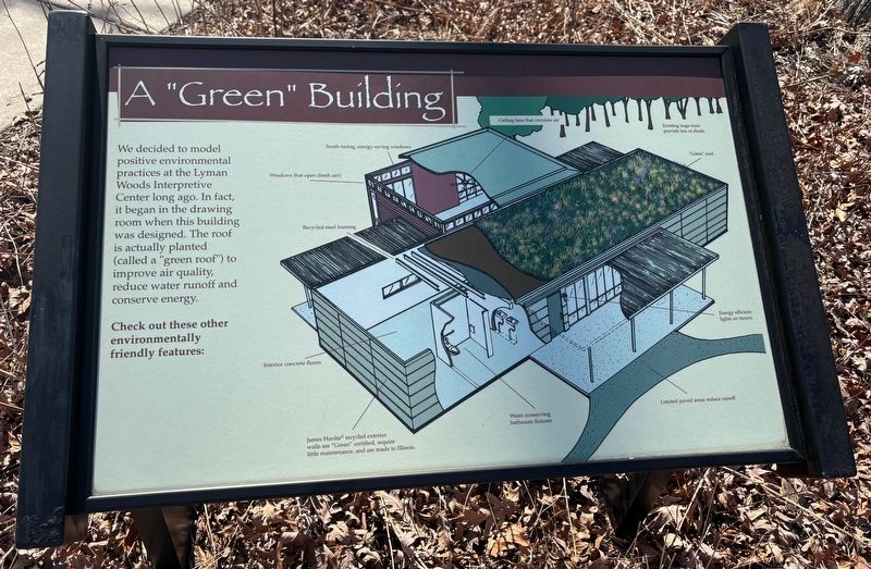 A "Green" Building Marker. Click for full size. A "Green" Building Marker image. Click for full size.