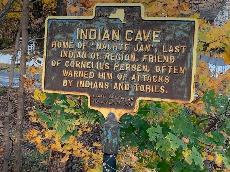 Indian Cave Marker. Click for full size. Indian Cave Marker image. Click for full size.