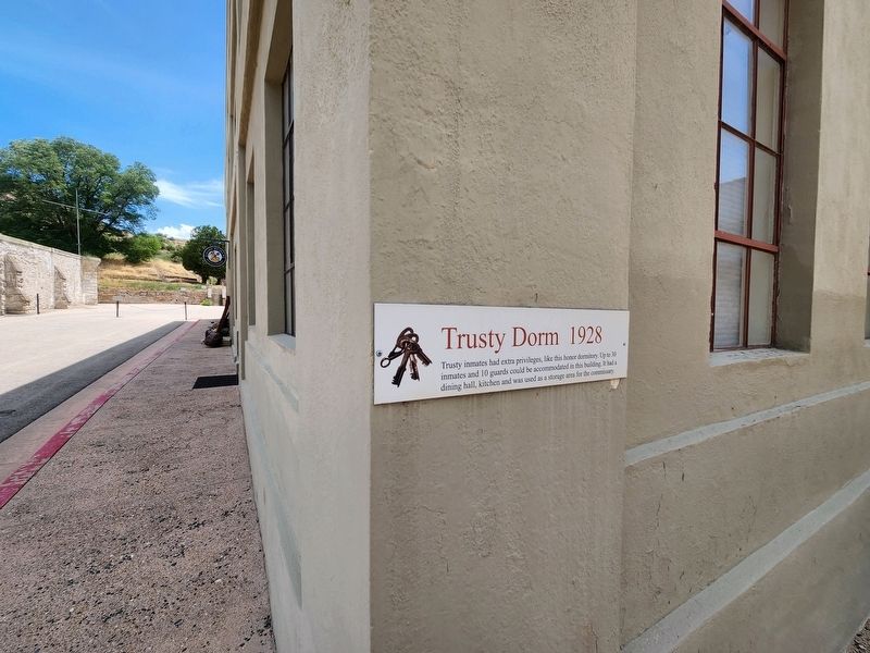 Trusty Dorm 1928 Marker. Click for full size. Trusty Dorm 1928 Marker image. Click for full size.