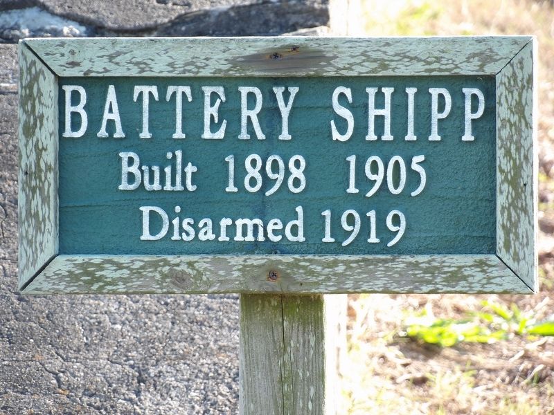 Battery Shipp Marker. Click for full size. Battery Shipp Marker image. Click for full size.