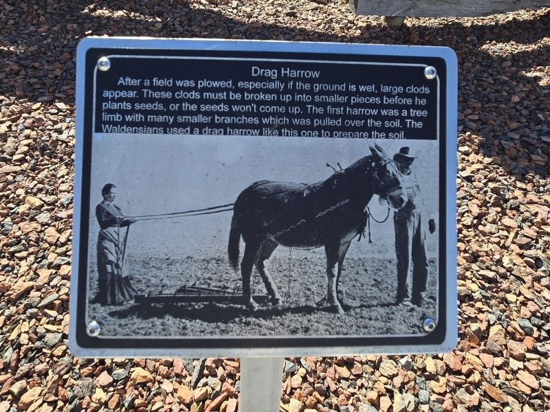 Drag Harrow Marker. Click for full size. Drag Harrow Marker image. Click for full size.