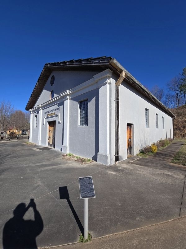Replica Church at Ciabas and Marker. Click for full size. Replica Church at Ciabas and Marker image. Click for full size.