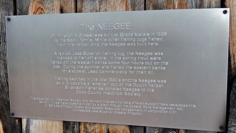 The NEEGEE Marker image. Click for full size.