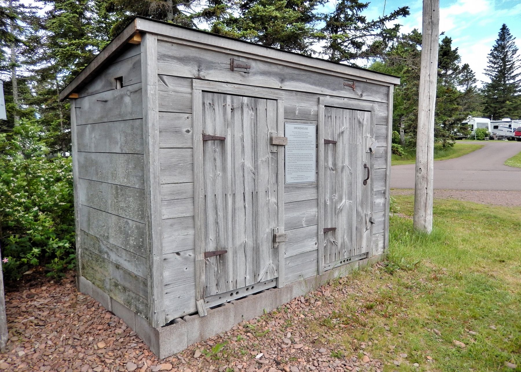 Smokehouse image. Click for full size.