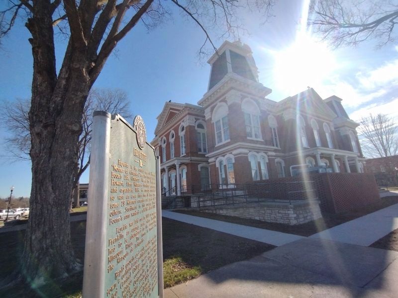 Fayette Marker. Click for full size. Fayette Marker image. Click for full size.