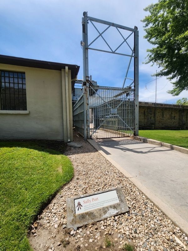Sally Port Marker image. Click for full size.