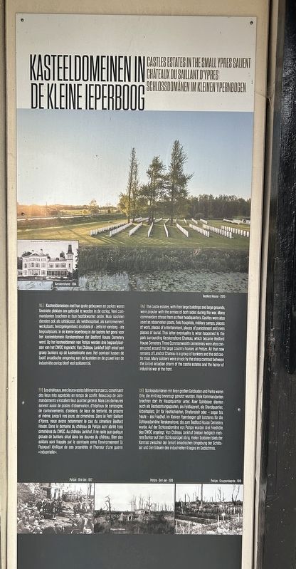 Kasteeldomeinen In De Klein Ieperboog Marker. Click for full size. Kasteeldomeinen In De Klein Ieperboog Marker image. Click for full size.