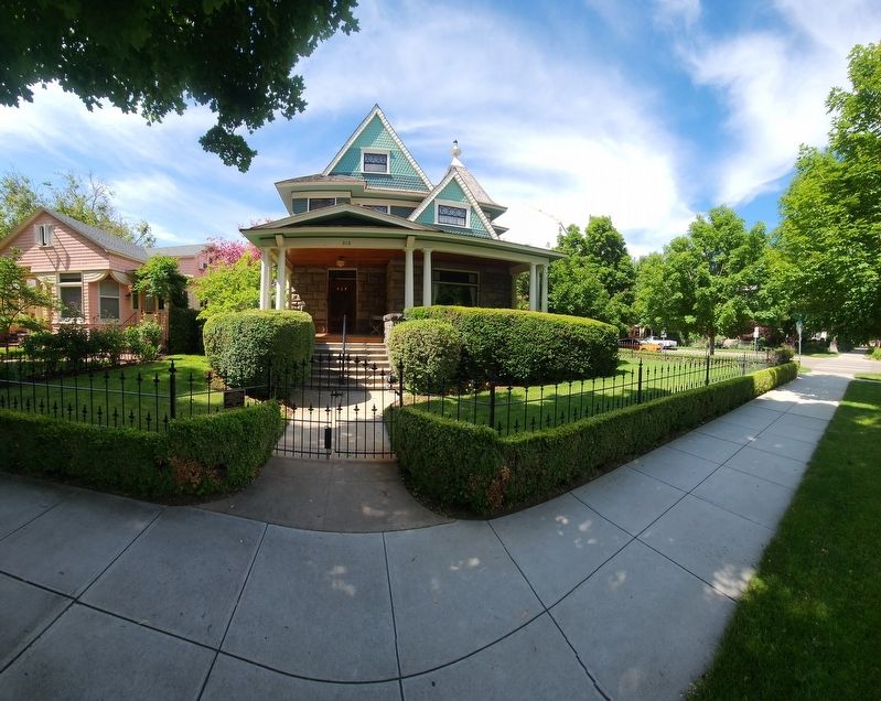 John Haines House Marker image. Click for full size.